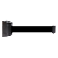 Queue Solutions WallPro 300, Black, 10' Yellow/Black OUT OF ORDER Belt WP300B-YBO100